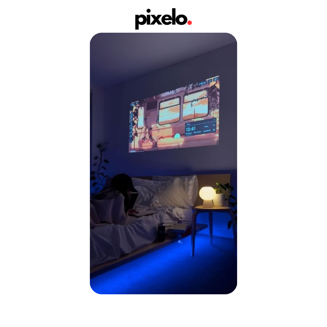 Pixelo™ - Proyector Portátil Ultra HD